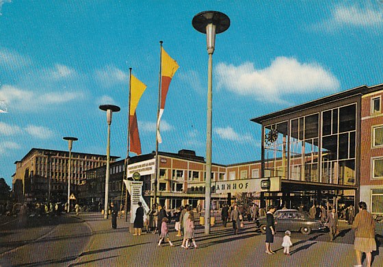 Bahnhof Münster in Westfalen 1962