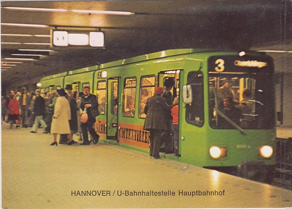 Hannover U-Bahn Bahnhof