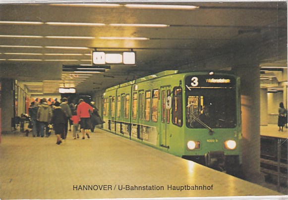 Hannover U-Bahn Bahnhof