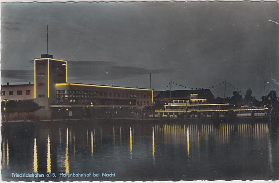 Bahnhof Friedrichshafen am Bodensee 1963