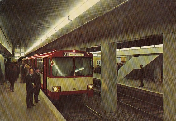 U-Bahn Bahnhof Frankfurt am Main