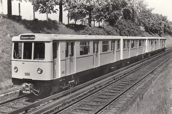 U-Bahn Berlin Krumme Lanke