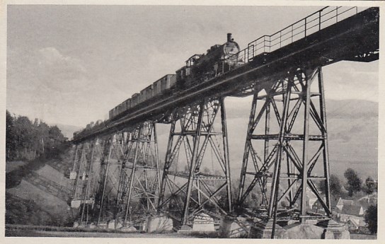 Eisenbahn Dampflokomotive Markersbach Erzgebirge 1959