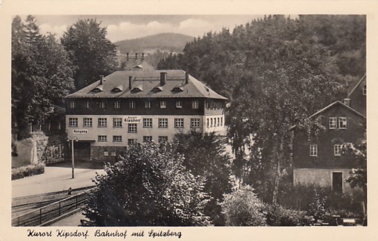 Bahnhof Kipsdorf 1956