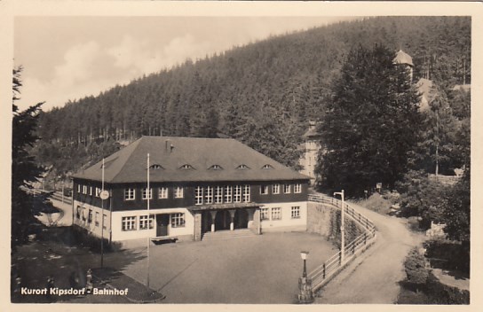 Bahnhof Kipsdorf 1956