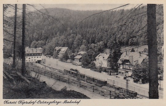 Bahnhof Kipsdorf ca 1950