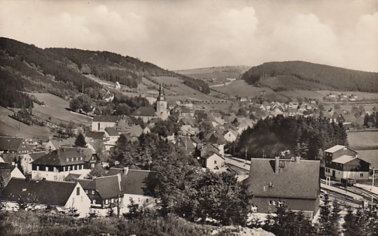 Bahnhof Geising 1958