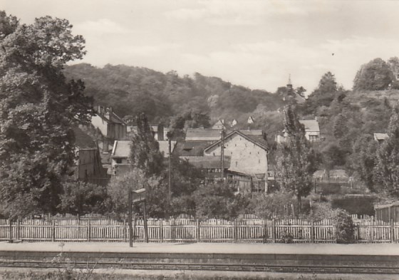 Bahnhof Falkenberg in der Mark 1969