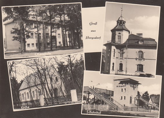 S-Bahnhof Borgsdorf 1965