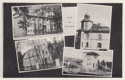 S-Bahnhof Borgsdorf 1966