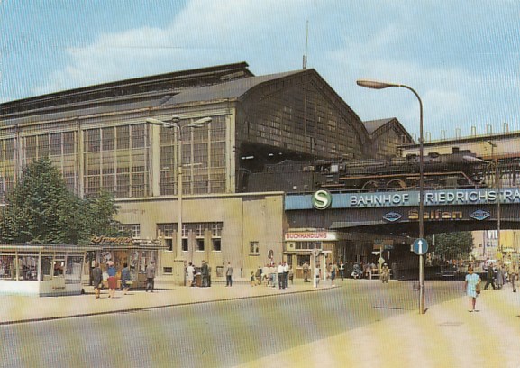 Bahnhof Friedrichstraße Berlin Mitte 1971