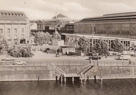 Bahnhof Friedrichstraße Berlin Mitte 1964