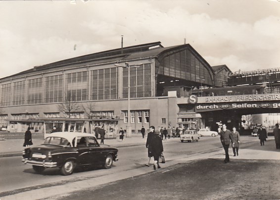 Bahnhof Friedrichstraße Berlin Mitte 1965