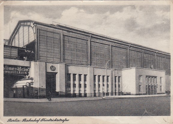 Bahnhof Friedrichstraße Berlin Mitte 1952