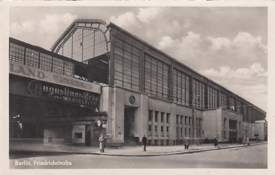 Bahnhof Friedrichstraße Berlin Mitte ca 1950