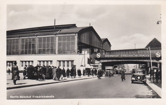 Bahnhof Friedrichstraße Berlin Mitte 1955