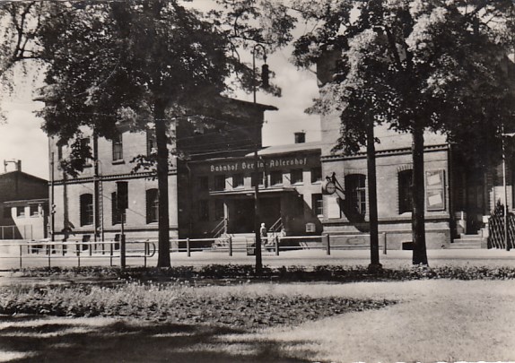 Bahnhof Berlin Adlershof 1960