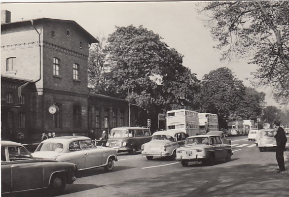 Bahnhof Berlin Adlershof Adlergestell 1966