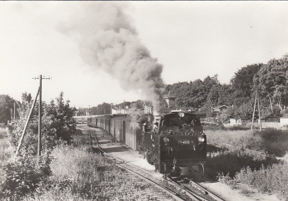 Eisenbahn Dampflokomotive Kleinbahn Rügen Putbus