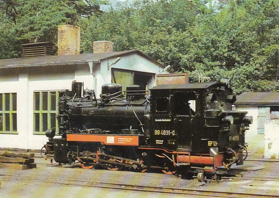 Eisenbahn Dampflokomotive Kleinbahn Rügen Bahnhof Göhren