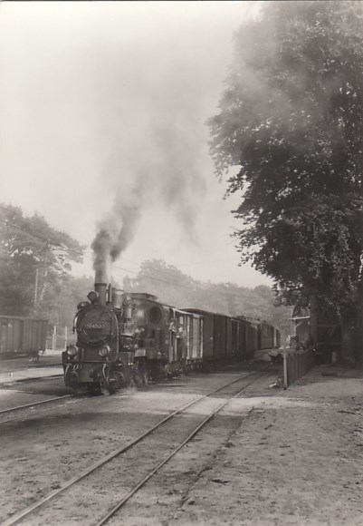 Eisenbahn Dampflokomotive Kleinbahn Rügen bei Garftitz