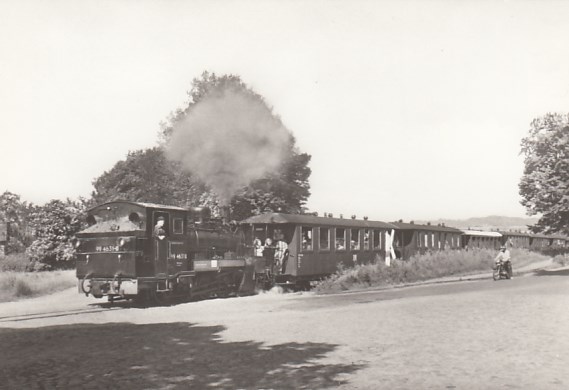 Eisenbahn Dampflokomotive Kleinbahn Rügen