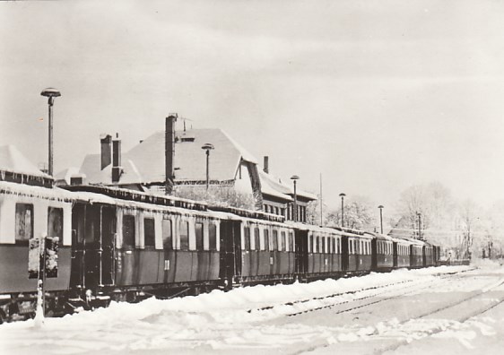 Eisenbahn Dampflokomotive Kleinbahn Rügen Bahnhof Kühlungsborn