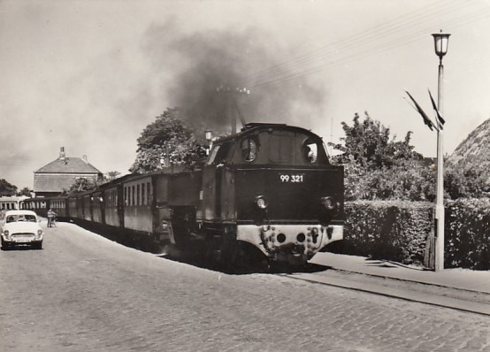 Eisenbahn Dampflokomotive Kleinbahn Rügen Kühlungsborn Molly