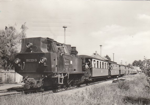 Eisenbahn Dampflokomotive Kleinbahn Rügen Bahnhof Kühlungsborn