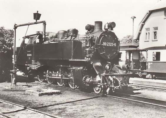 Eisenbahn Dampflokomotive Kleinbahn Rügen Molly Kühlungsborn Bahnhof