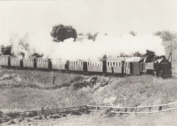 Eisenbahn Dampflokomotive Kleinbahn Rügen Kühlungsborn - Heiligendamm