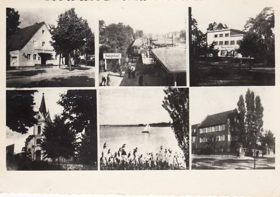 Rangsdorf mit Bahnhof 1957