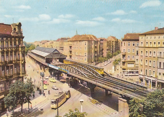 U-Bahnhof Berlin Prenzlauer Berg Dimitroffstraße 1969