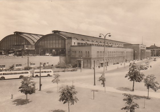 Bahnhof Berlin Friedrichshain Ostbahnhof 1965