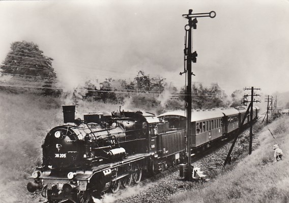 Eisenbahn Dampflokomotive Oelsnitz Erzgebirge