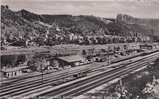 Bahnhof Bad Schandau 1952