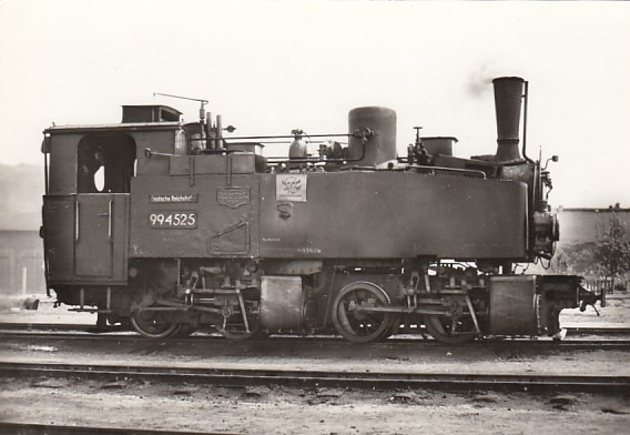 Eisenbahn Dampflokomotive Schmalspurbahn Bergen-Wittower Fähre