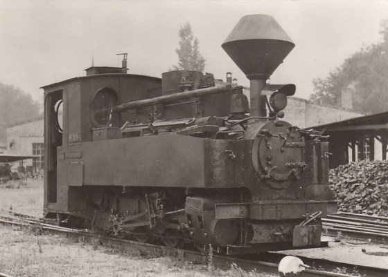 Eisenbahn Dampflokomotive Schmalspurbahn Muskauer Waldeisenbahn