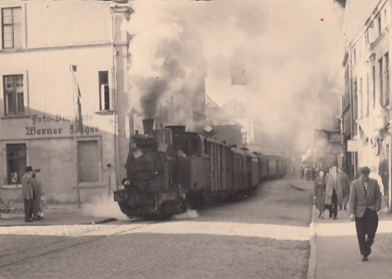 Eisenbahn Dampflokomotive Kleinbahn Rügen Heiligendamm Foto Karte