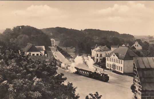 Eisenbahn Dampflokomotive Kleinbahn Rügen Molly Bad Doberan 1962