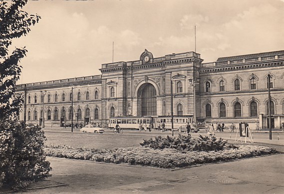 Bahnhof Magdeburg 1960