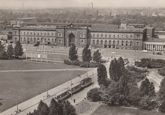 Bahnhof Magdeburg 1971