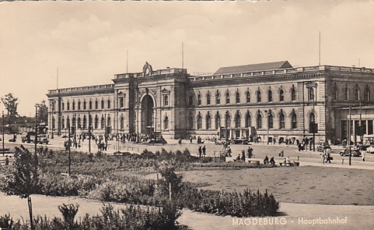 Bahnhof Magdeburg 1959