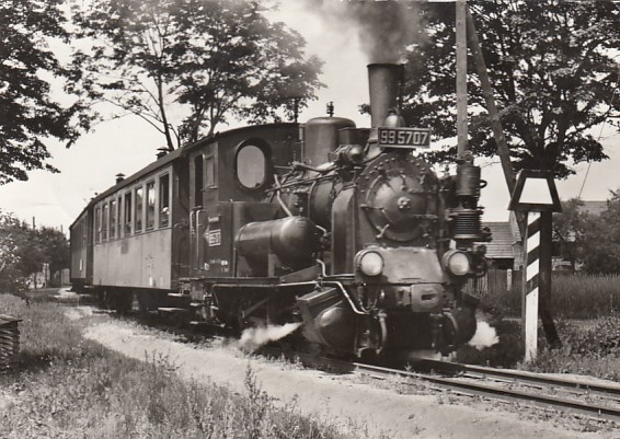 Eisenbahn Spreewaldbahn Kleinbahn 1976