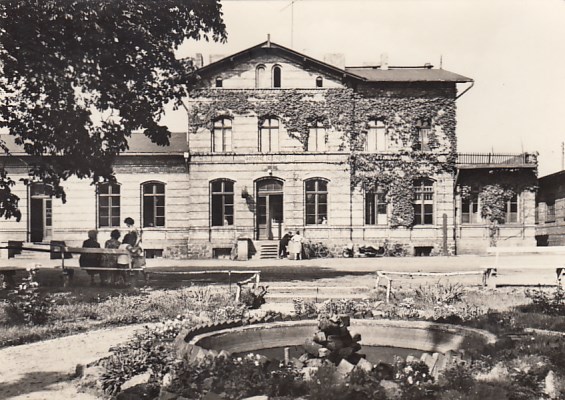 Jessen an der Elster Bahnhof 1968