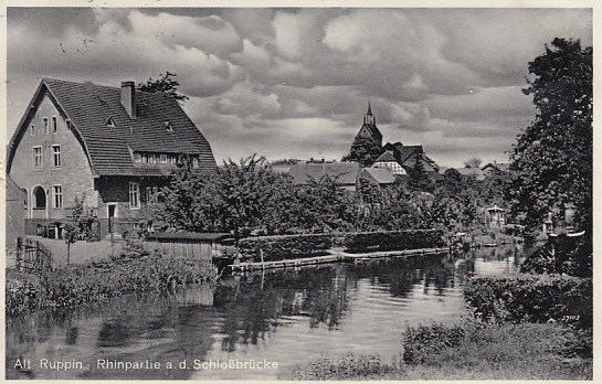 Neuruppin OT Alt-Ruppin Rhinpartie 1932
