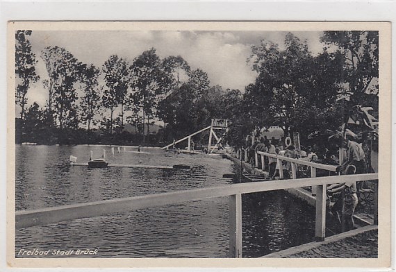 Brück in der Mark Freibad ca 1940