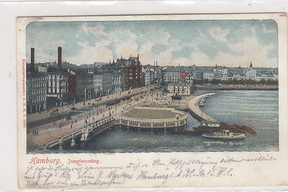 Hamburg Jungfernstieg 1906