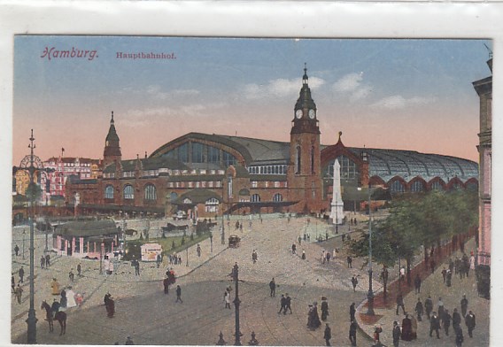 Hamburg Bahnhof ca 1915