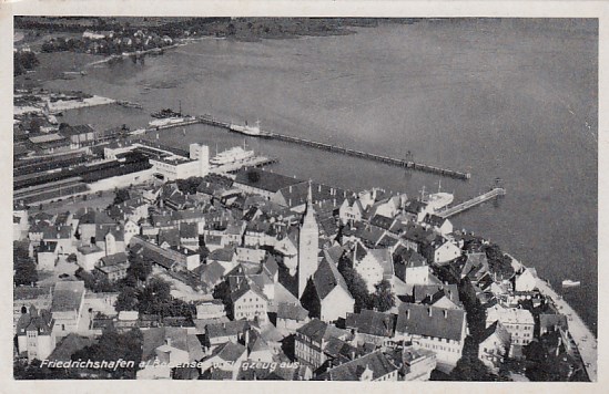 Friedrichshafen am Bodensee Luftbild 1942